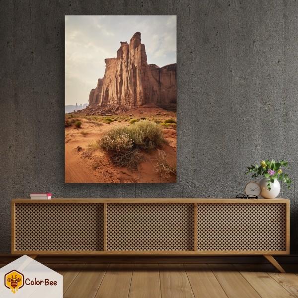 Fotodrobė "The red rock hill" Fotodrobės interjerui | Colorbee.lt